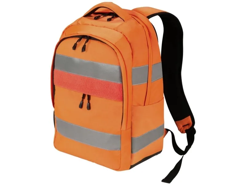DICOTA Hi-Vis - Rygsæk - 25 liter - termoplastisk polyuretan (TPU), 600D RPET - orange