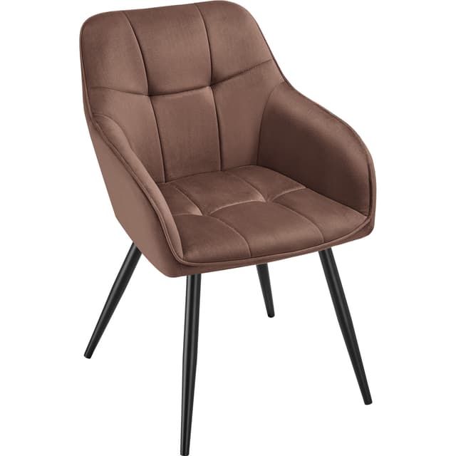 Stol Marilyn, velour, quiltet