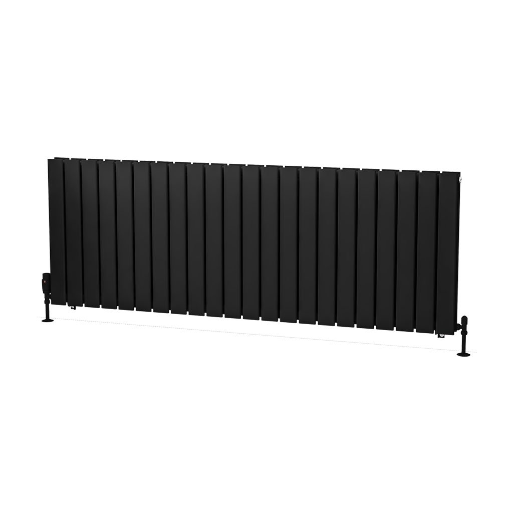 Eastbrook Warrington paneelradiator type 20 165x60cm 2668W zwart mat