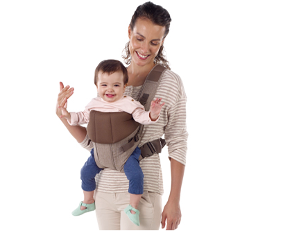 PORTE BEBE DUAL - BRONZE - marron