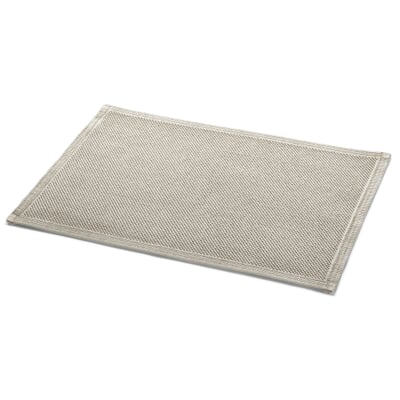 Badematte Perlmuster, Hellbeige, 50 × 70 cm