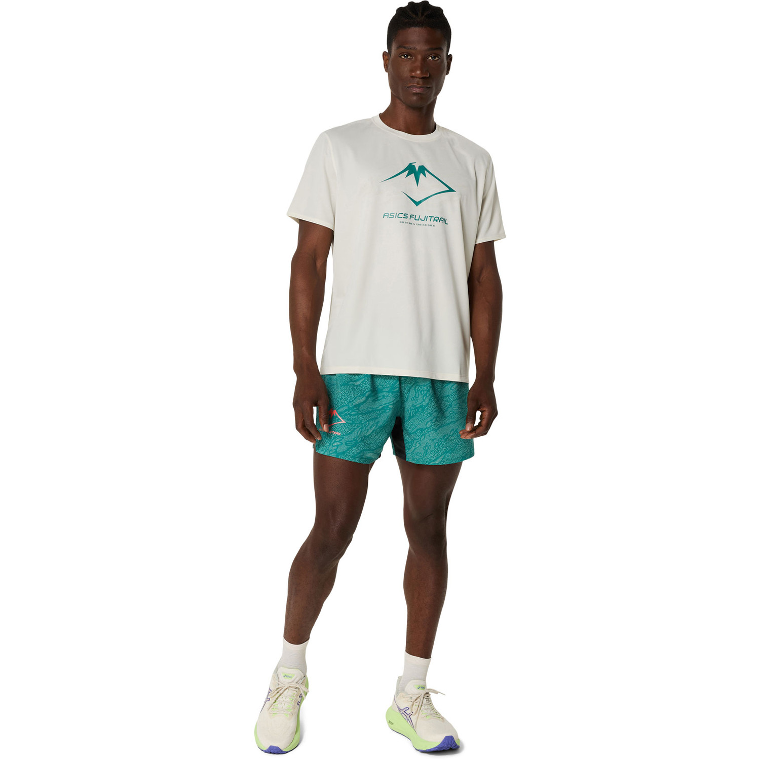 ASICS Fujitrail 5'' Short Heren