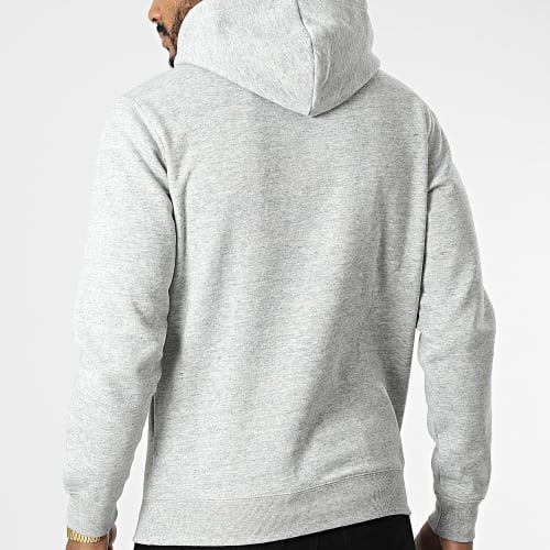 Sweat Capuche 218282 Gris Chiné
