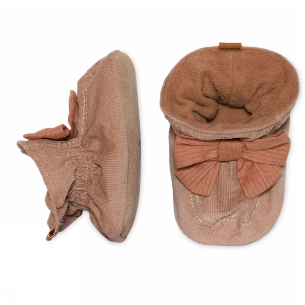 Køb MELTON Tawny Brown Sløjfe Textile Slippers
