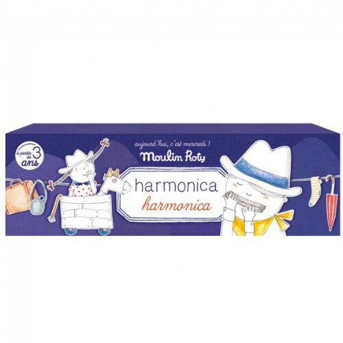Moulin roty mondharmonica metaal