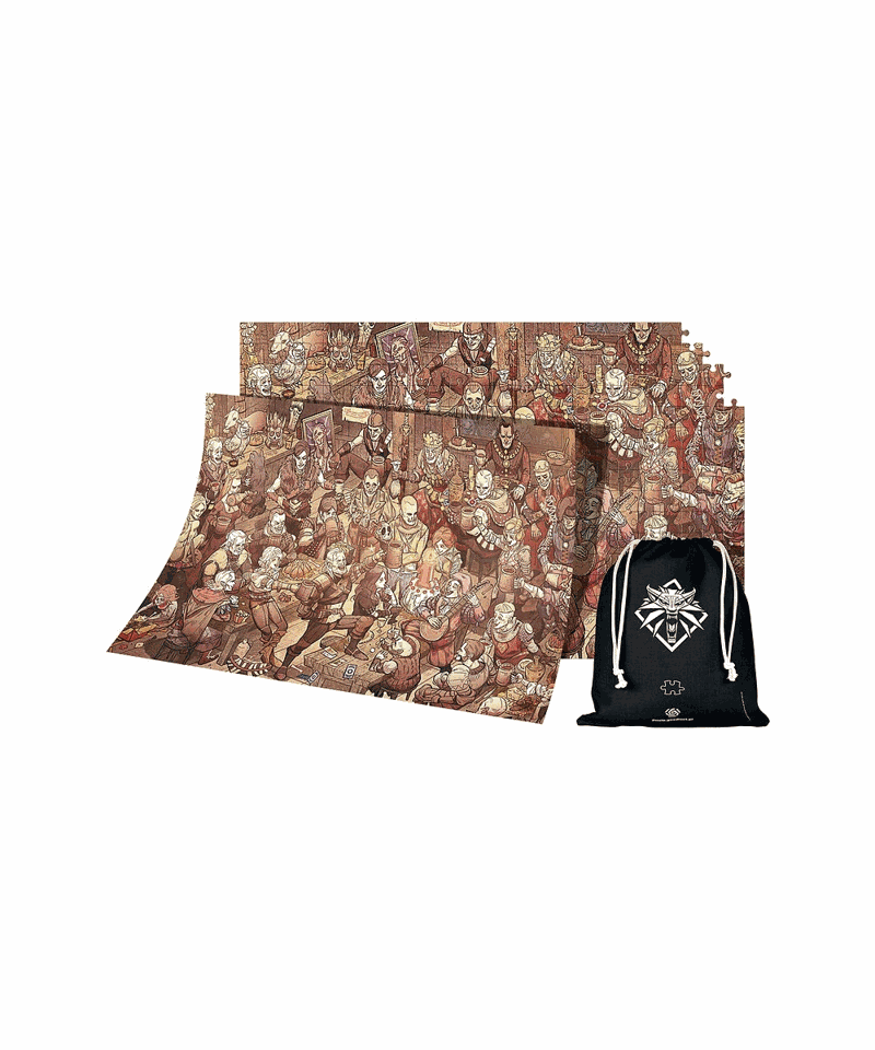 Good Loot - Premium Puzzle The Witcher: Birthday (1000 pieces)