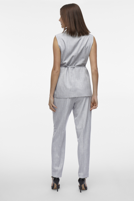 Vila grijze dames broek