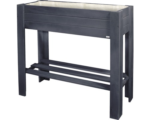 Verhoogd tuinbed op palen Wagner System Green Box Light 83 x 34,5 x 70 cm antraciet