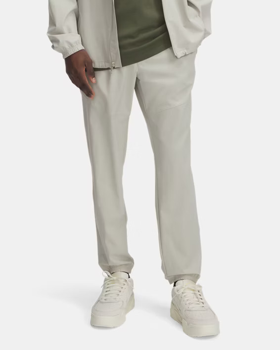 Under Armour Vibe Woven Trainingsbroek Heren Beige
