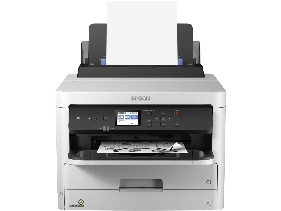 Epson WorkForce Pro WF-M5299DW - Printer - S/H - blækprinter - A4/Legal - op til 24 spm - kapacitet: 330 ark - USB 2.0, Gigabit LAN, Wi-Fi(n), USB vært