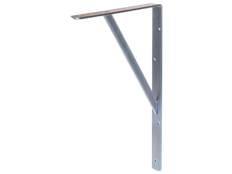 STRUCT Stegkonsole 50 x 33 cm Silbergrau Träger für Wandregale