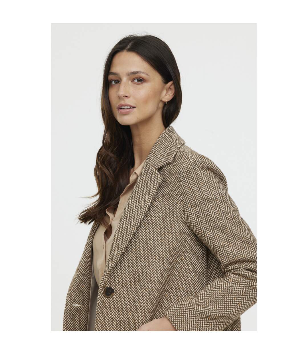 Manteau manches longues polyester regular FIDA