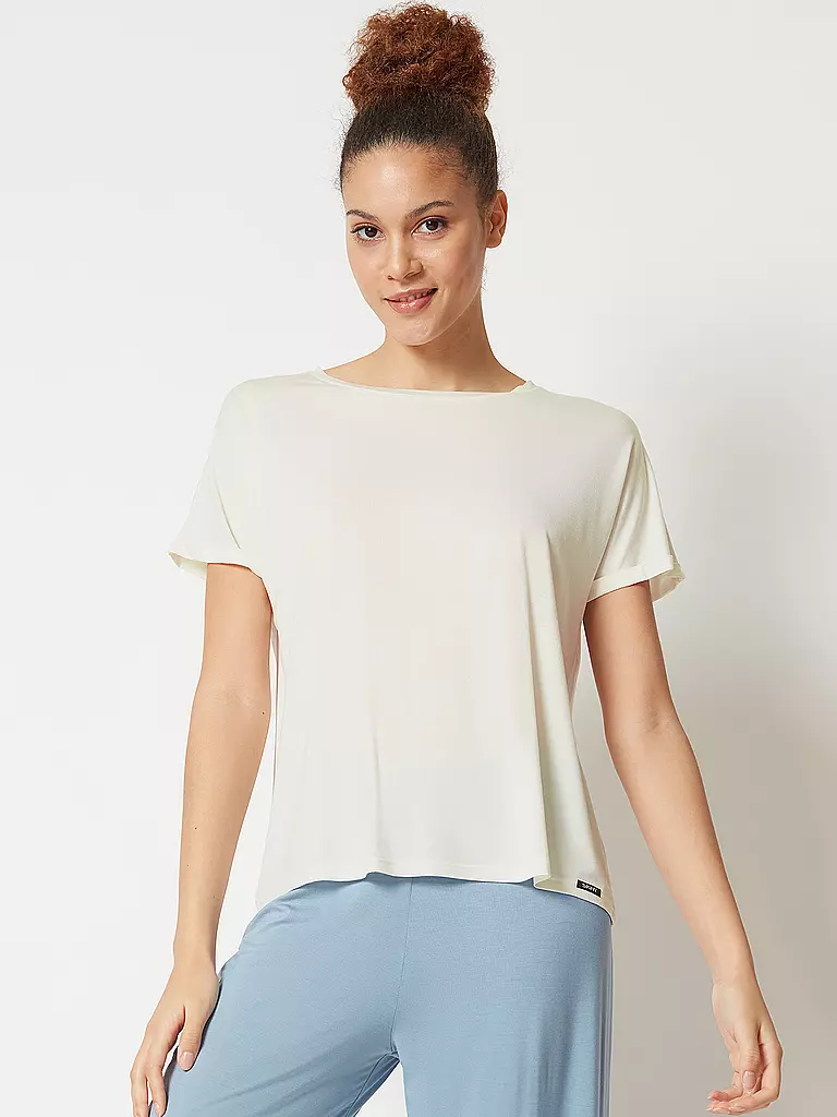 SKINY Pyjamashirt creme