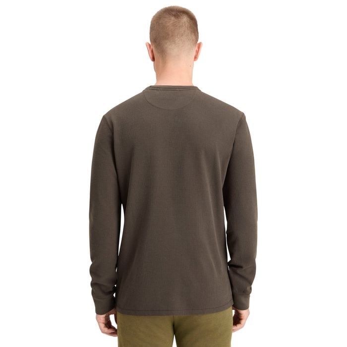 Scotch & Soda Waffle Longsleeve Shirt Heren