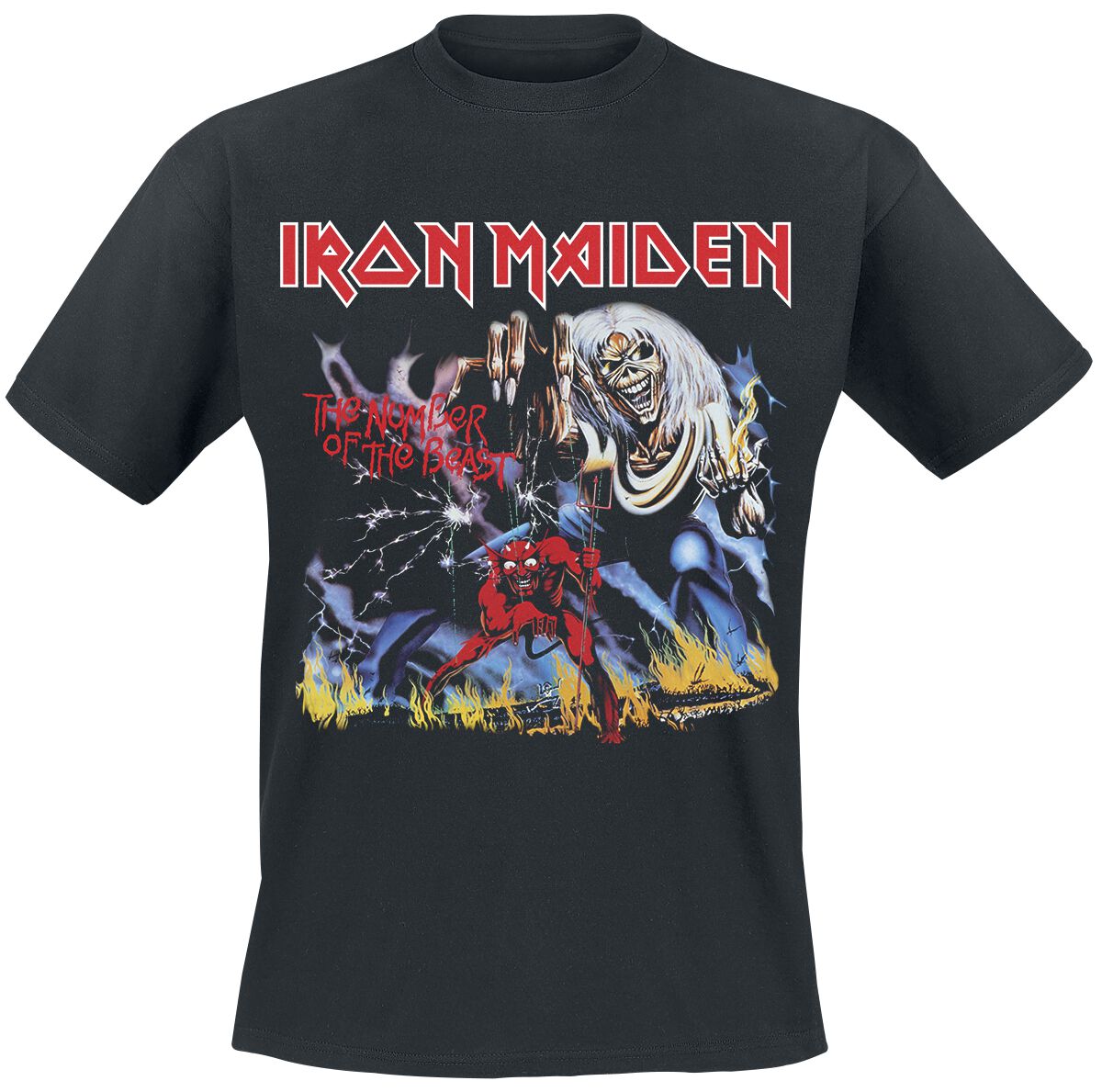 Stranger Number Of The Beast | Iron Maiden T-Shirt Manches courtes