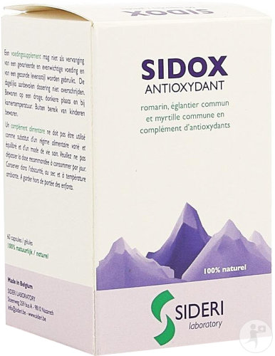 Sidox Antioxydant 60 Capsules