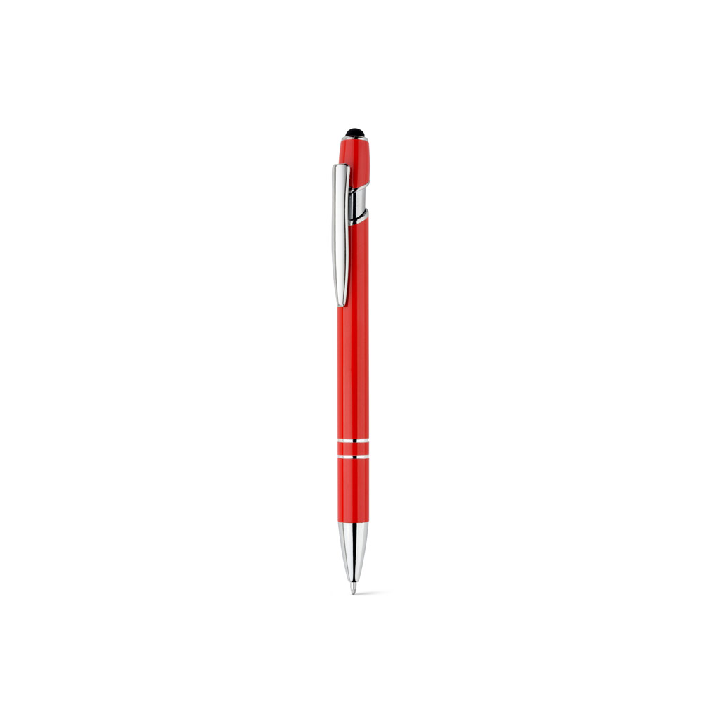 hi!dea 91799 - Stylo à bille avec corps en aluminium recyclé (100% rAL) et pointe tactile