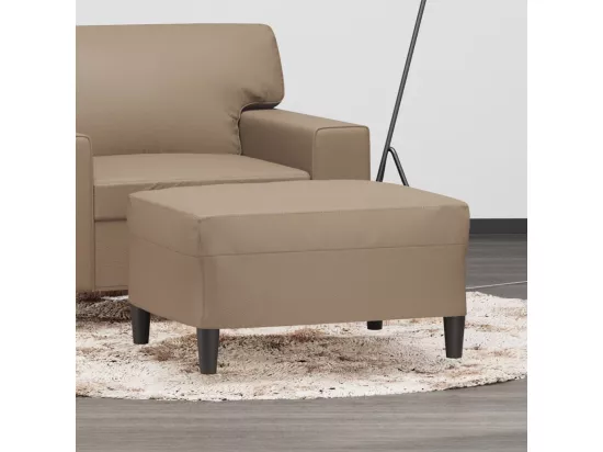 Repose-pied Cappuccino 70x55x41 cm Similicuir