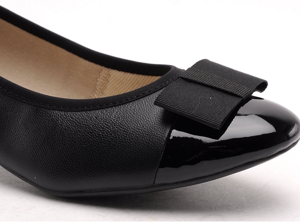 Caprice ballerines femme 22307 noir