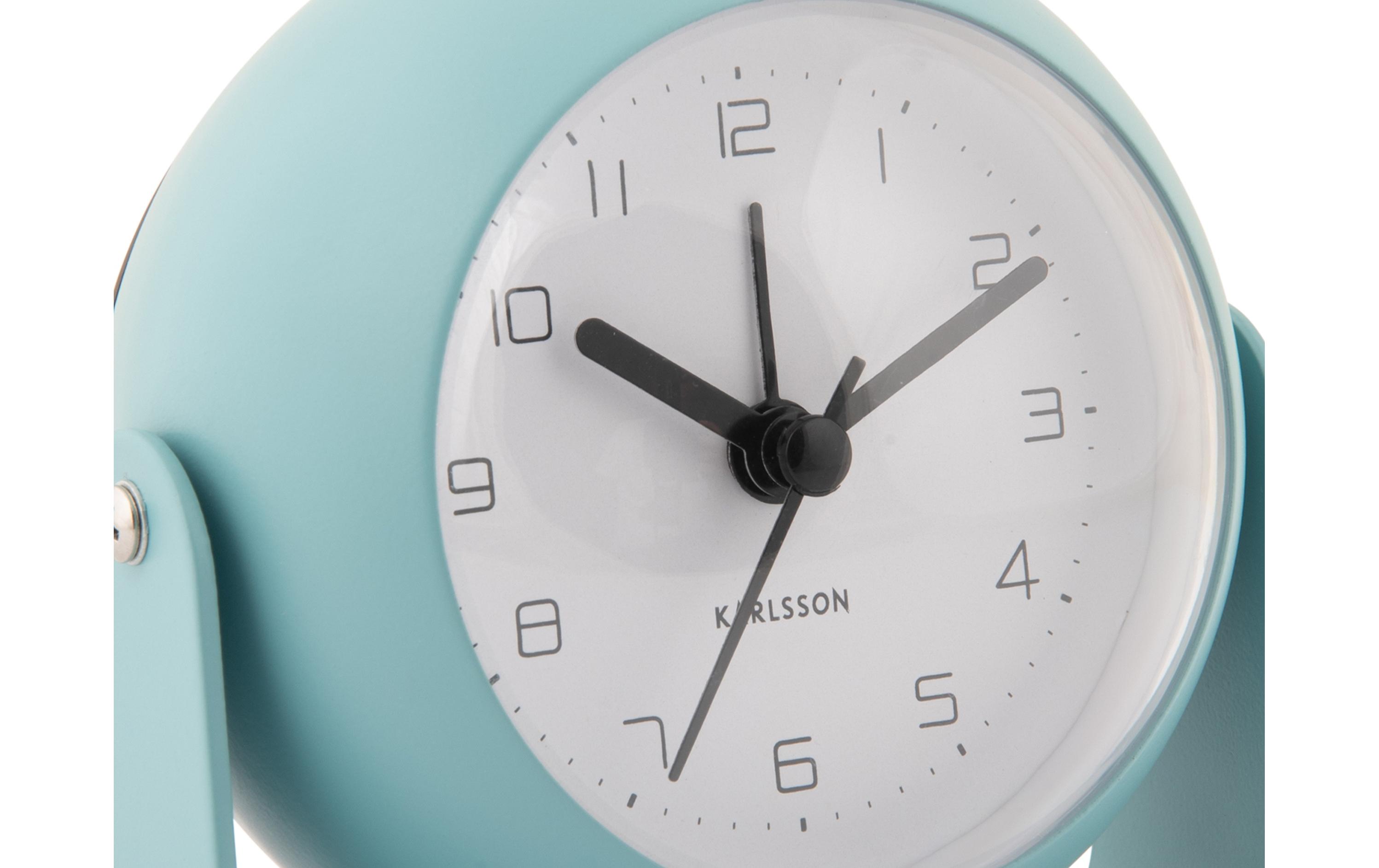 Klassischer Wecker Bunky Misty blueWecker aus Eisen
