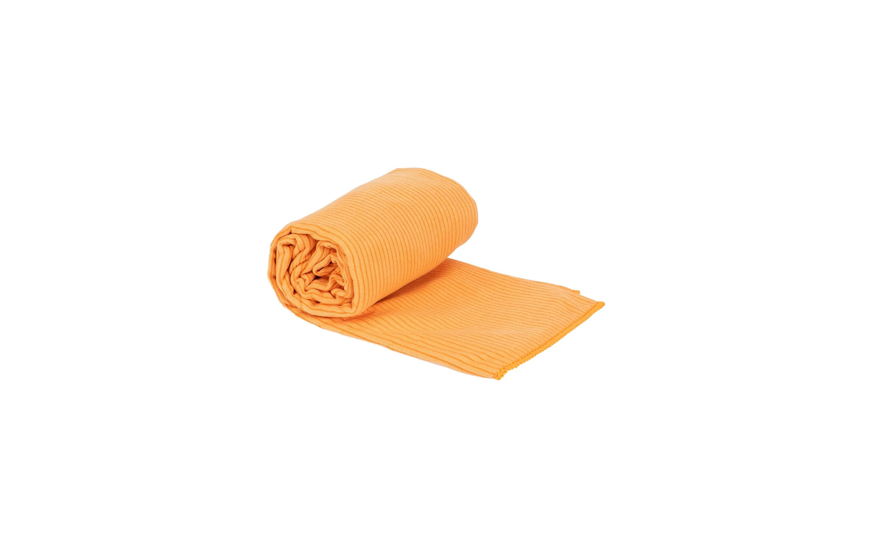 Handtuch Silva Onda Arancia M 55 x 90 cmOutdoor-Badetuch mit Silber-Ionen Veredelung