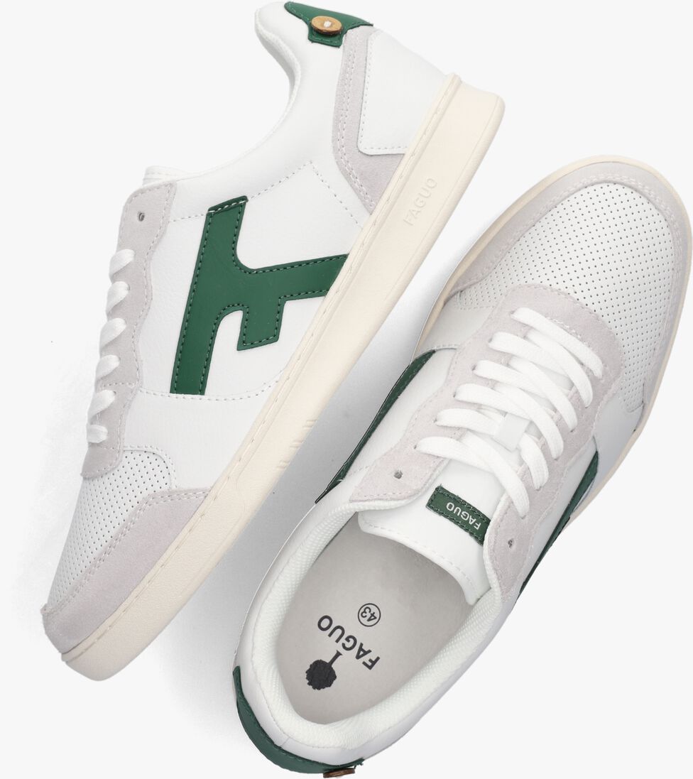 FAGUO witte faguo lage sneakers baskets hazel