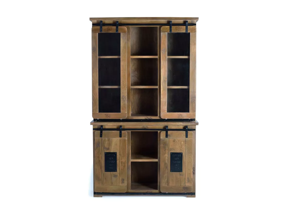 BUFFET - VAISSELLE Multicolor.Giner y Colomer.200x47x120