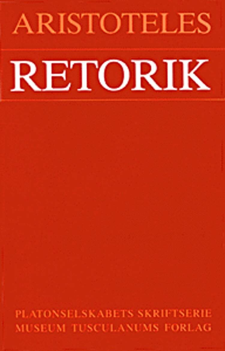 Retorik - Aristoteles - Bog