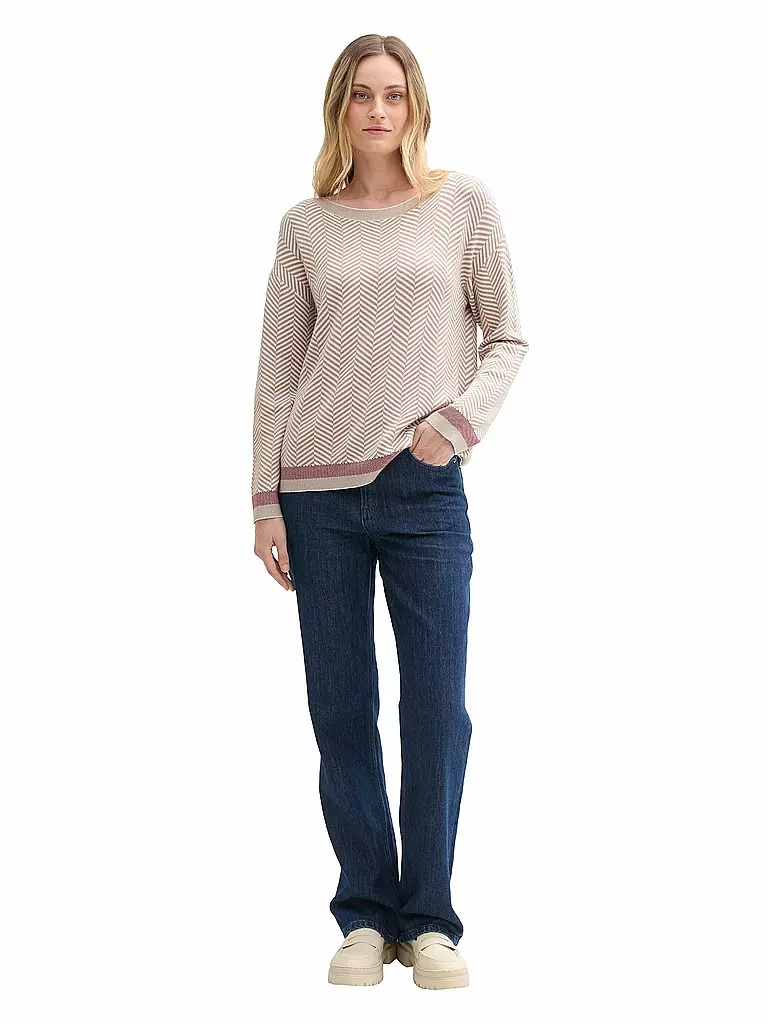 TOM TAILOR Pullover beige