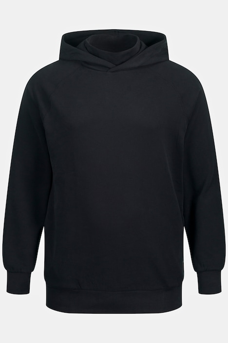 Hoodie, Kapuzensweater, mit integriertem Stehkragen