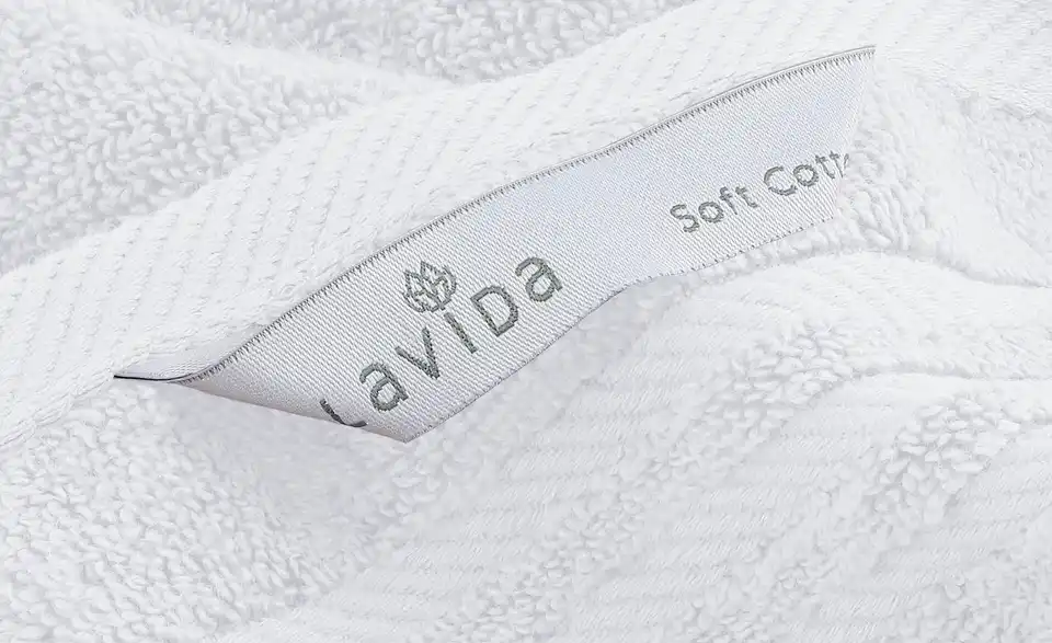 como Duschtuch Soft Cotton Weiß 70 cm 140 cm