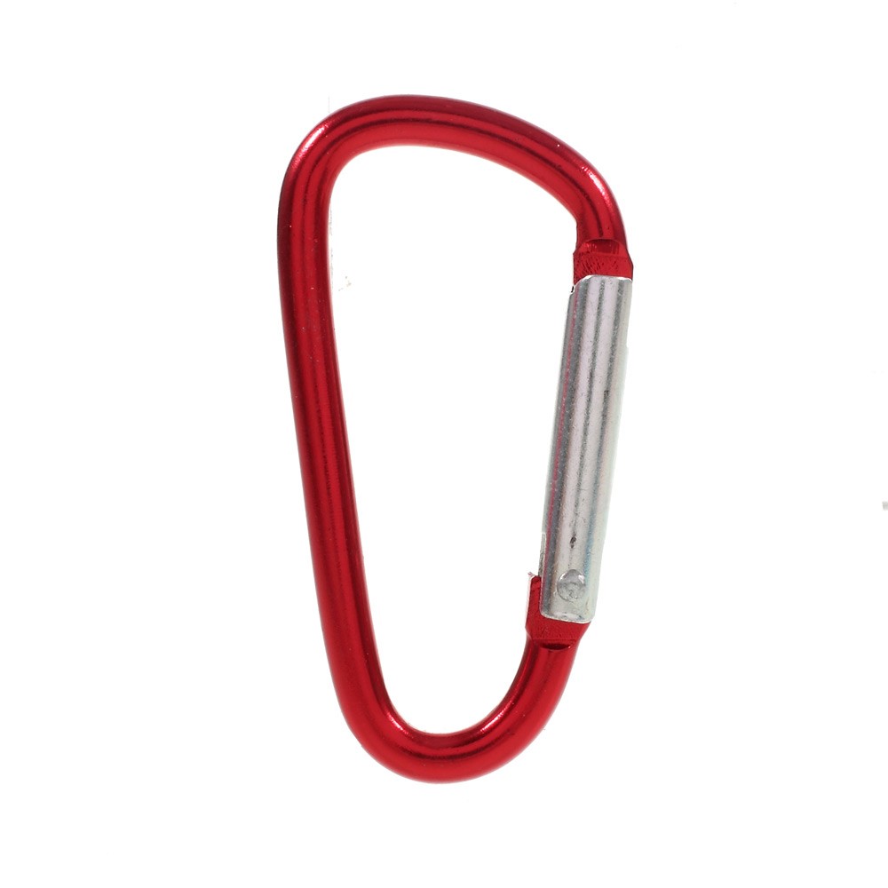 (5er Set) 5.5cm Aluminium Karabiner Haken Schlüsselanhänger - Assortiert