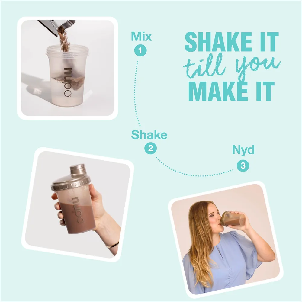 Nupo Diet Shake Chocolate Mint Vegan - 320 g.
