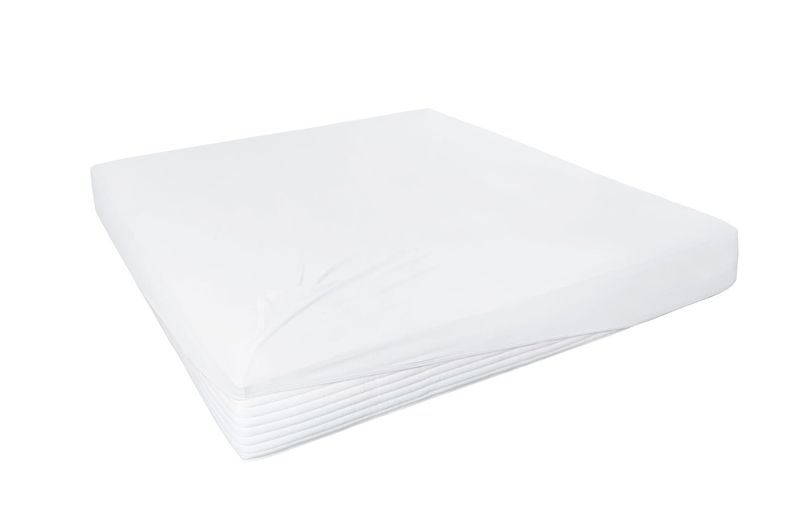 HAHN Jersey-Boxspring-Spannbettlaken 180-200 x 200-220 cm weiß