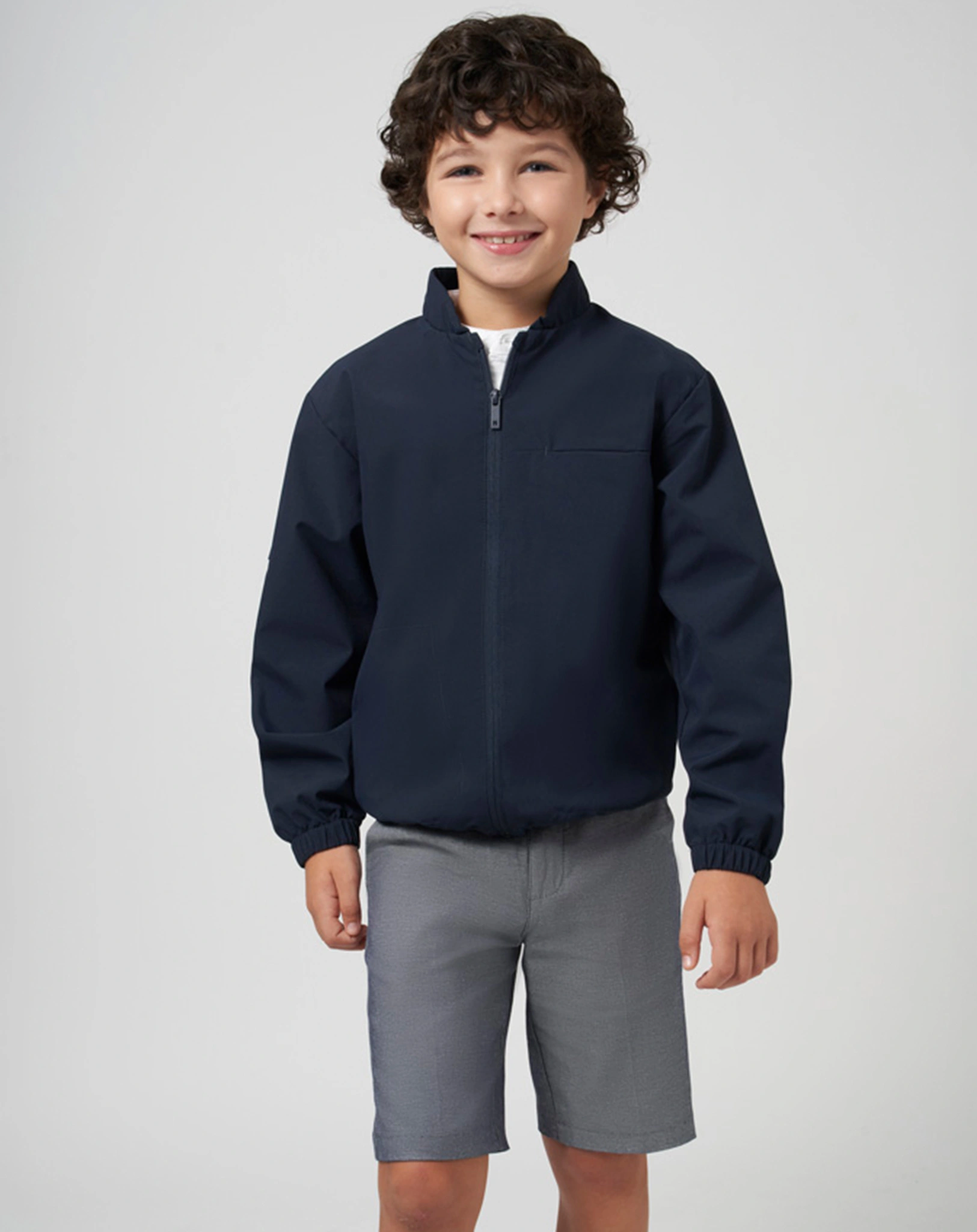 Bermuda-Shorts MARINE BOY in blau melange