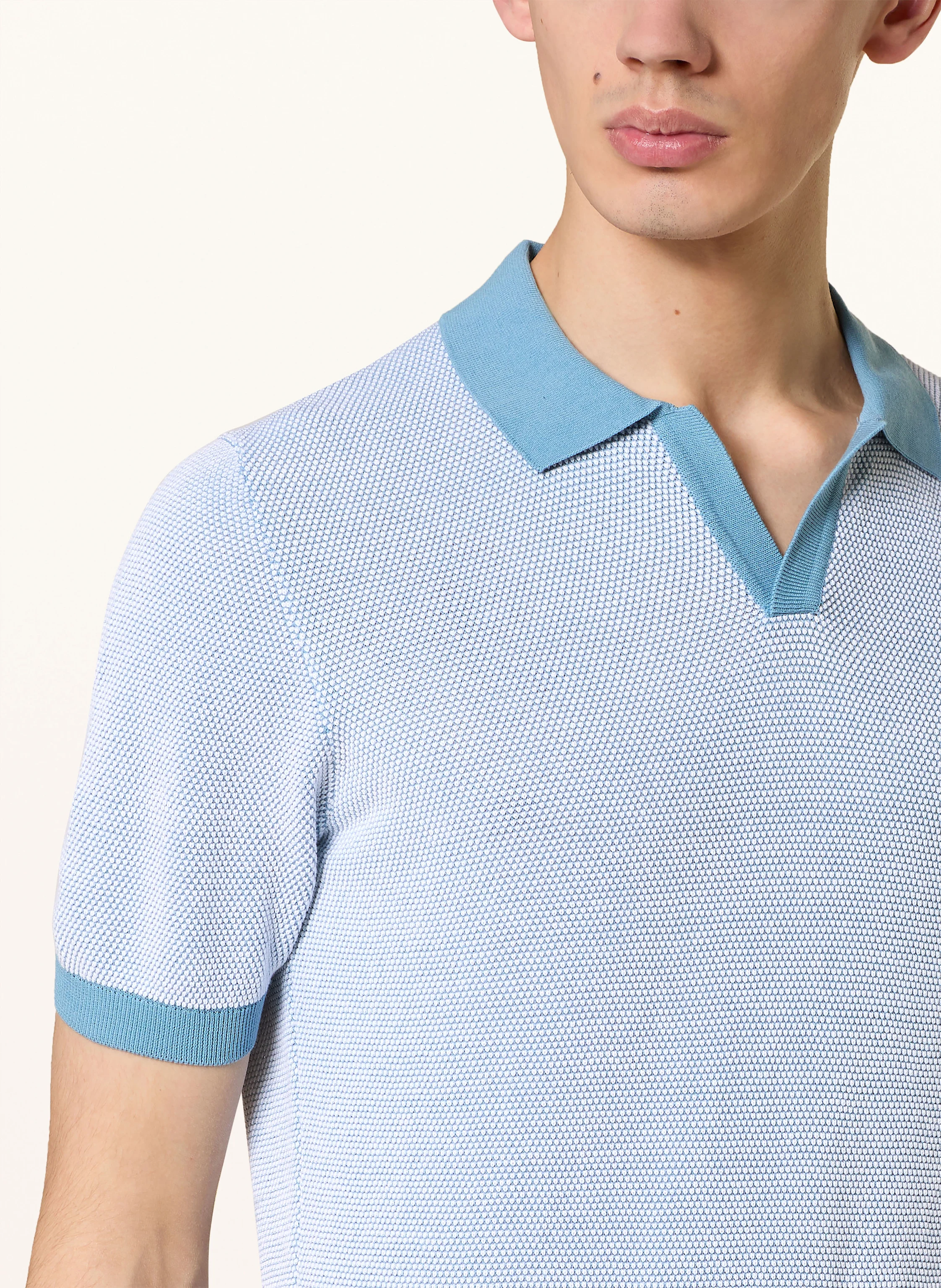 GRAN SASSO Piqué-Poloshirt