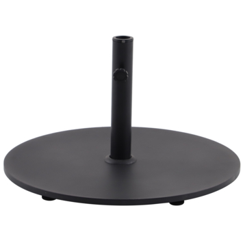 Parasolvoet rond zwart 35 kg