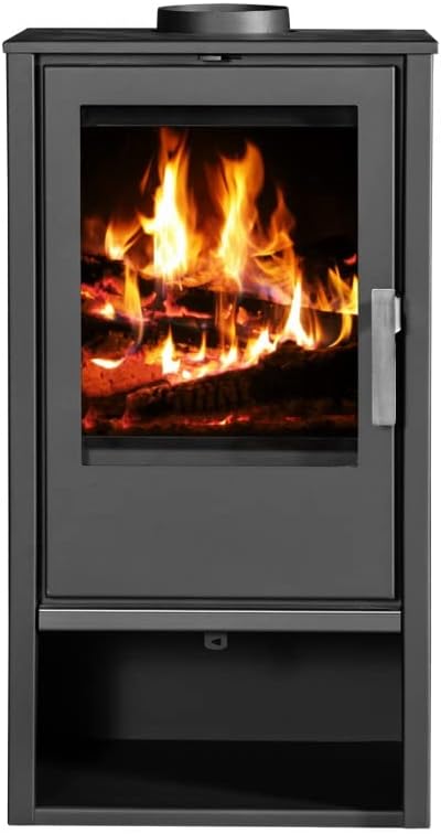 VICTORIA-05 EEK A+ - Kaminofen Victoria 05 Capri 7.6 KW, Grau