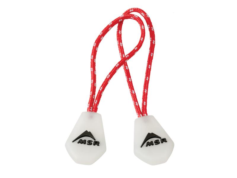 MSR Night Glow Zipper Pulls Zeltzubehör