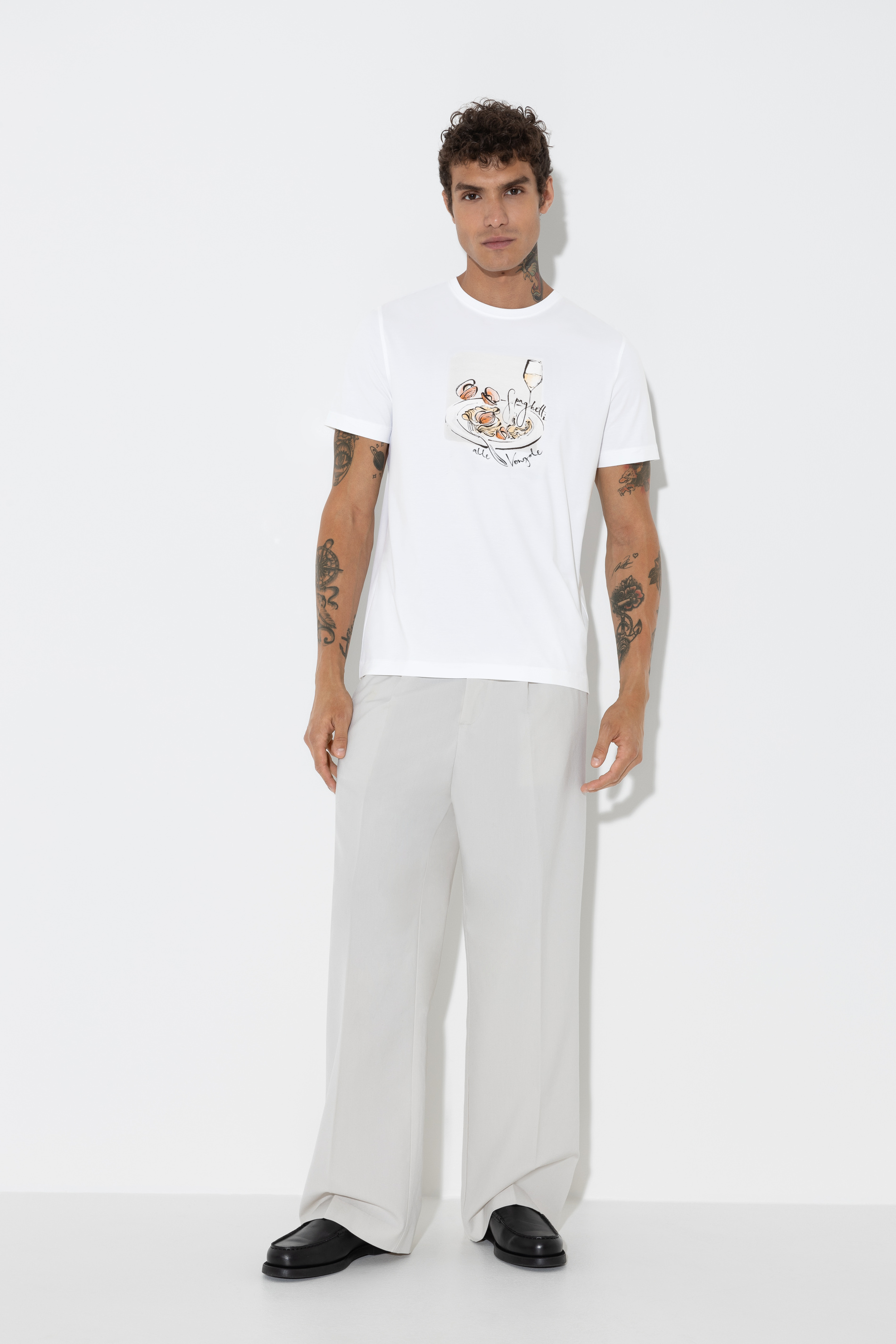 T-Shirt<br>Serie Spaghetti Alle Vongole