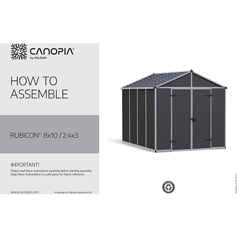 Canopia by Palram Rubicon skur - 7,2 m2
