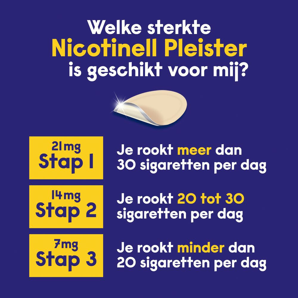 Nicotinell Nicotinepleisters 14mg7 stuks