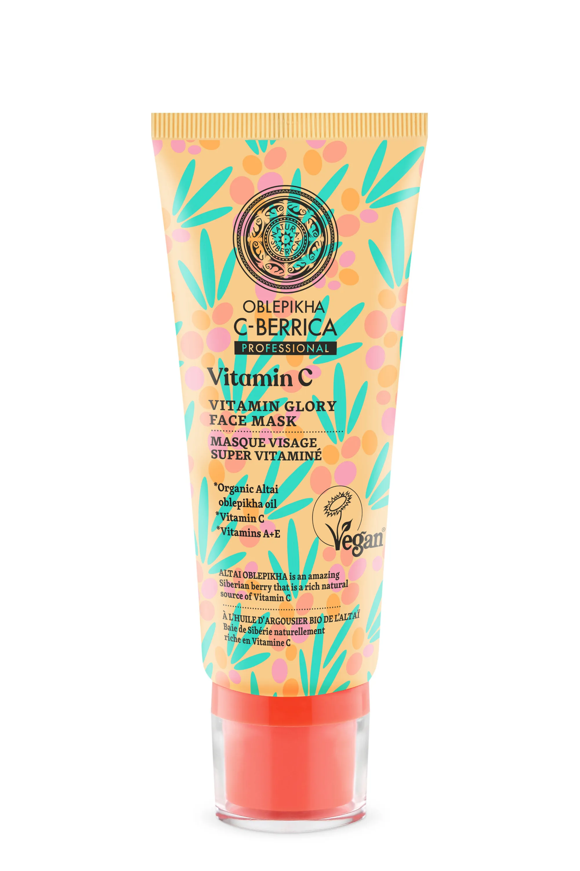 Natura Siberica Masque ultra-vitaminé à l’argousier-100 ml