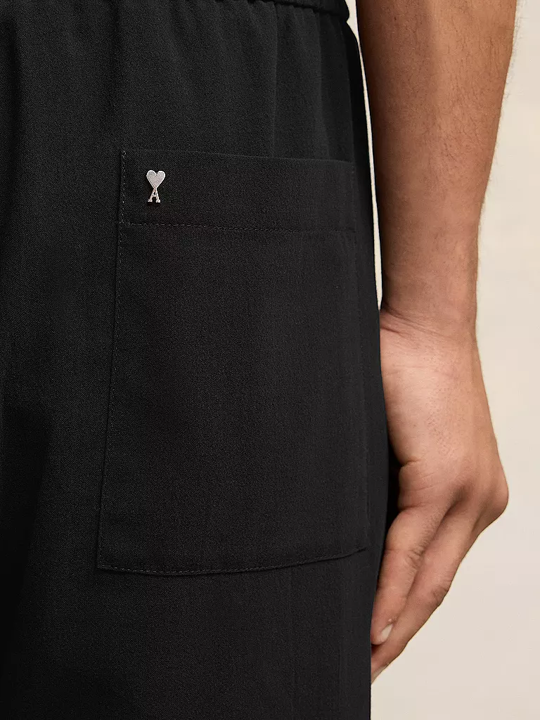 AMI PARIS Chino schwarz