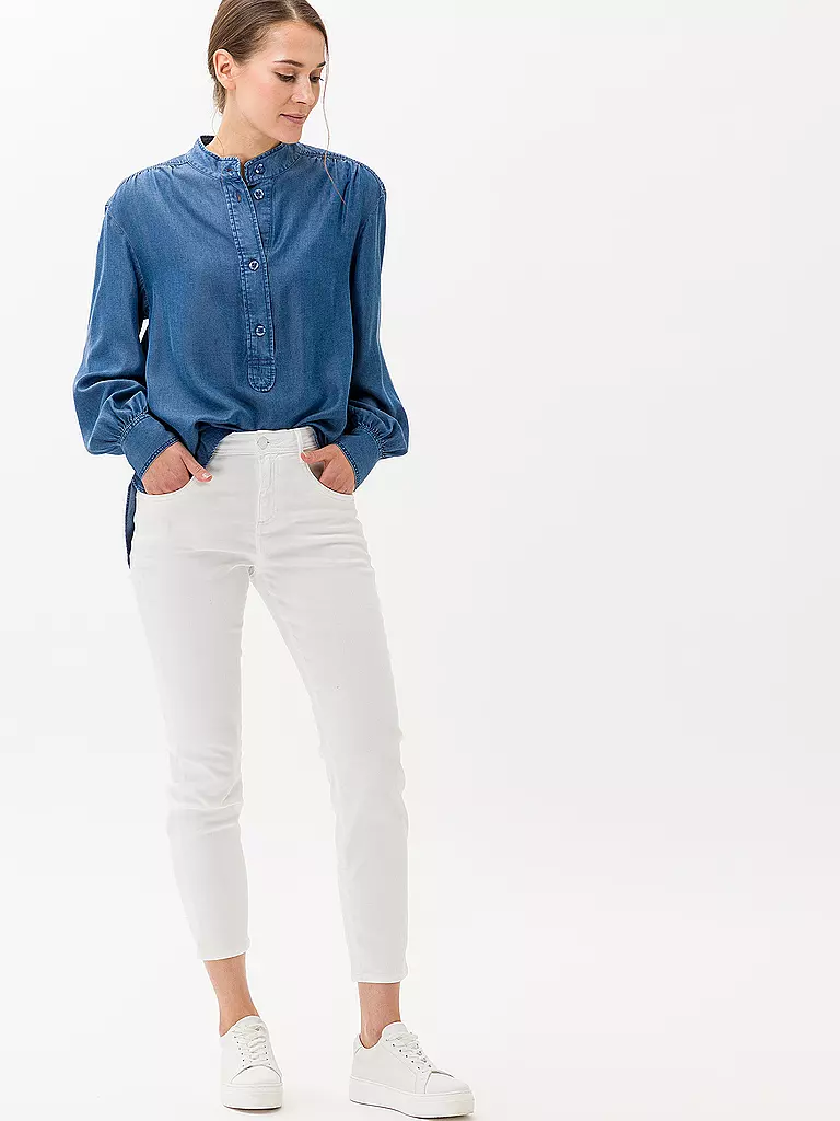 BRAX Jeans Slim Fit 7/8 SHAKIRA S weiss
