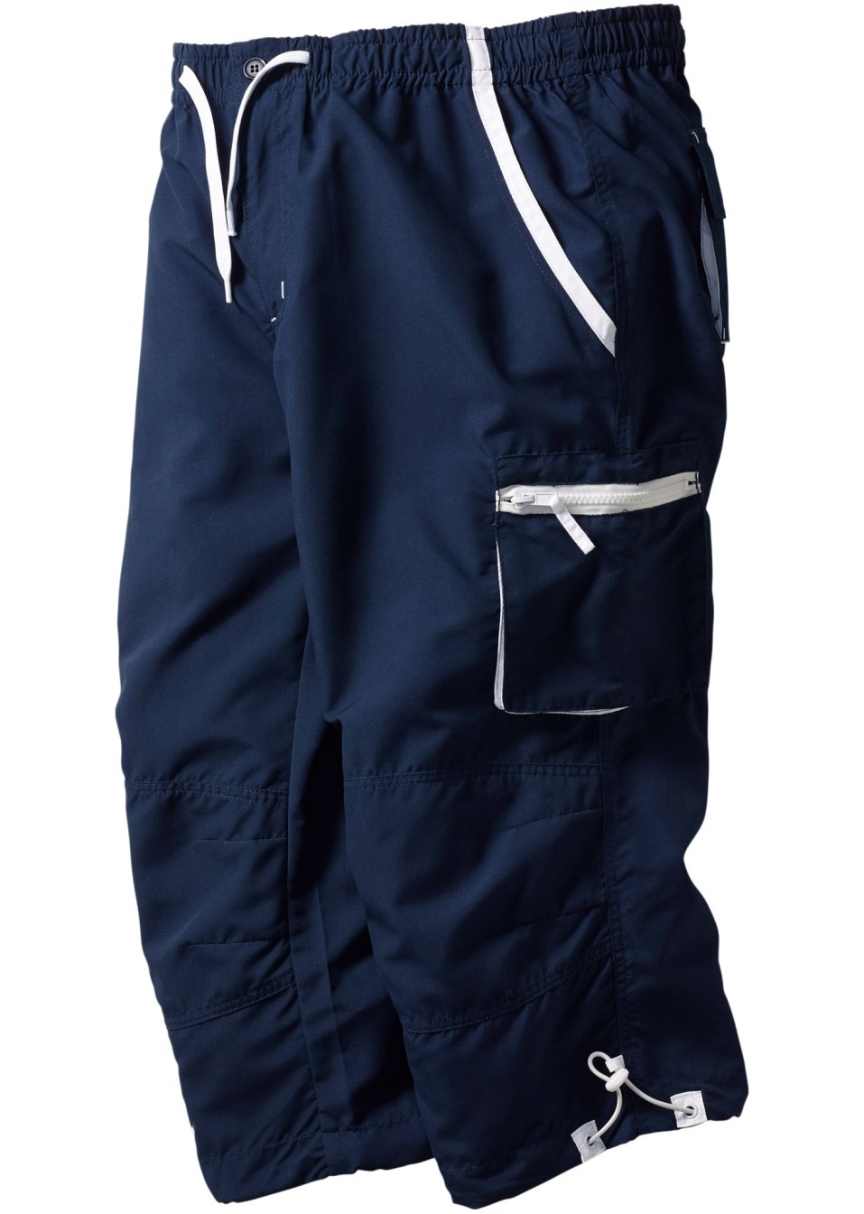 Pantalon 3/4 à enfiler en microfibre