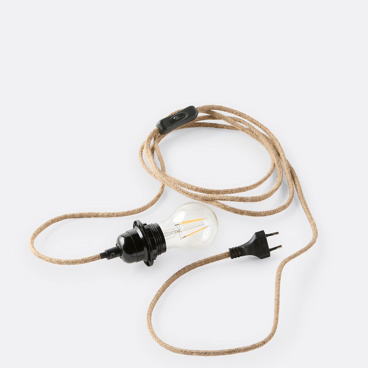 LA REDOUTE INTERIEURS<br>Cabo elétrico para luminária de parede E27, Baulind