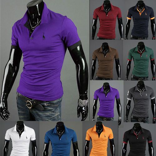 Fireon - Giraf geborduurd poloshirt