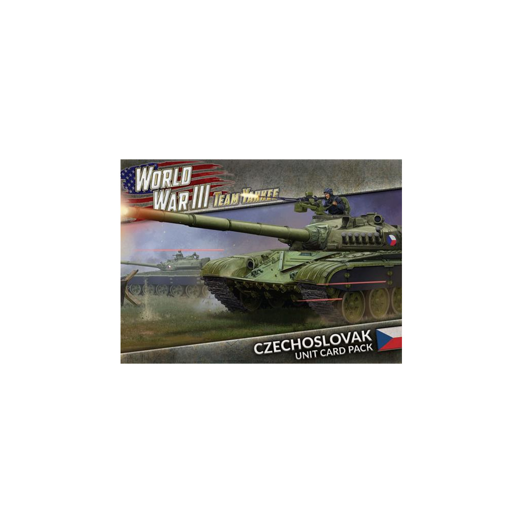 Team Yankee - World War III: Czechoslovakian Unit Cards