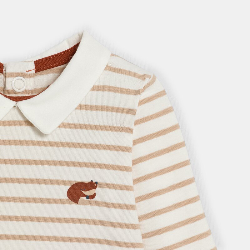 Body renards marron bébé garçon (lot de 3) Marron